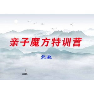【凱叔】親子魔方特訓(xùn)營2(四階二階金字塔)