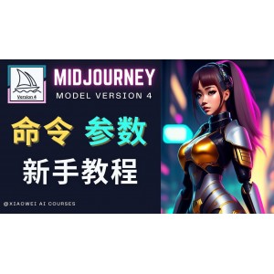 Midjourney新手入門(mén)教程，輕松創(chuàng)作頂級(jí)圖像，命令參數(shù)-新手教程