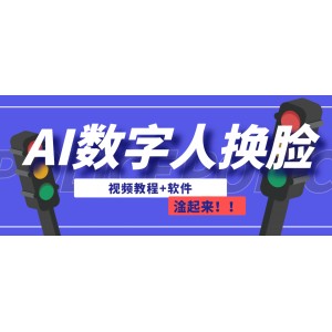 AI數(shù)字人換臉，可做直播（教程 軟件）